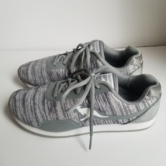 Kangaroos Sneakers Women's Size 8 Athletic Shoes Runners Lace Up US Grey - Picture 4 of 12